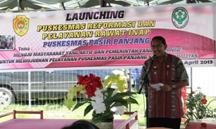Launching Puskesmas Reformasi & Rawat Inap Pasir Panjang